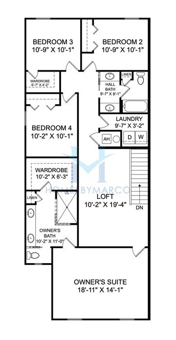 Photos of the Birch model in the Ralston Reserve subdivision in St. Cloud, FL