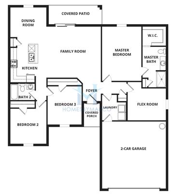Photos of the Cedar Key model in the Lake Gallagher Estates subdivision in Dover, FL
