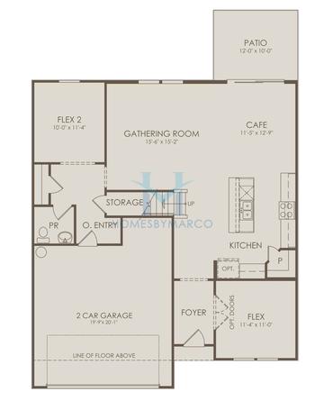 Valen model in Linden Grove, Powder Springs, GA, built by Pulte Homes
