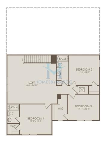 Winthrop model in Linden Grove, Powder Springs, GA, built by Pulte Homes