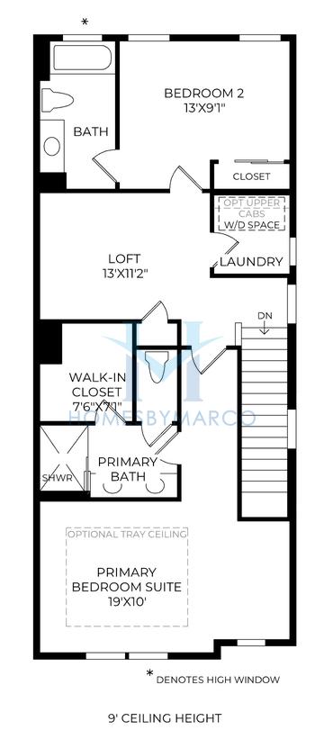 Photos of the Joyce model in the Alora subdivision in Orlando, FL
