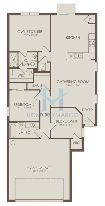 Photos of the Beachwood model in the Saratoga at Stone Creek subdivision in Ocala, FL