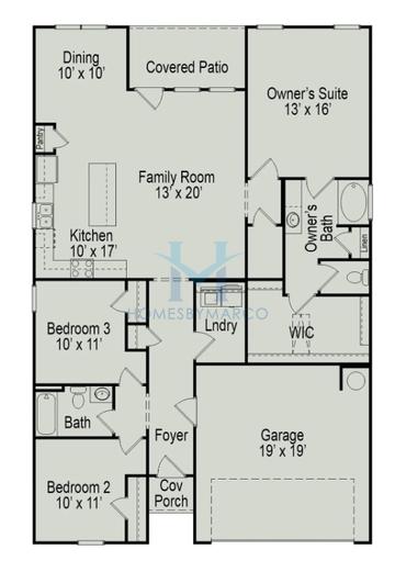 Photos of the Bradley model in the Saddle Ridge subdivision in Calhoun, GA