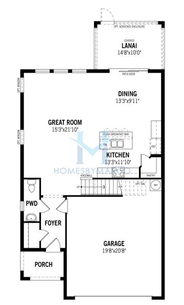 Blue Spring model in Summerlit, Naples, FL, built by Mattamy Homes