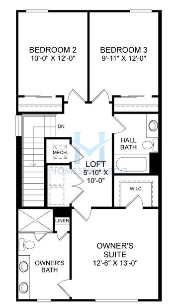 Photos of the Archer model in the Westchase Station Townhomes subdivision in Tampa, FL