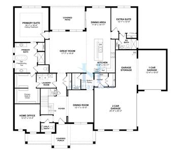 Photos of the Montpelier model in the Preserve at Deer Lakes subdivision in Sanford, FL