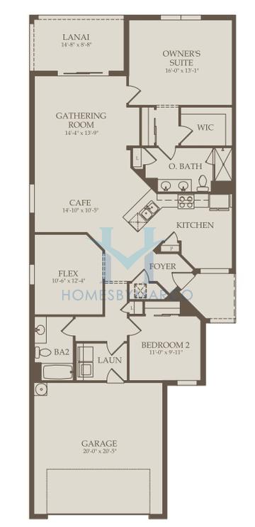 Photos of the Coastview model in the Gatherpoint subdivision in Ave Maria, FL