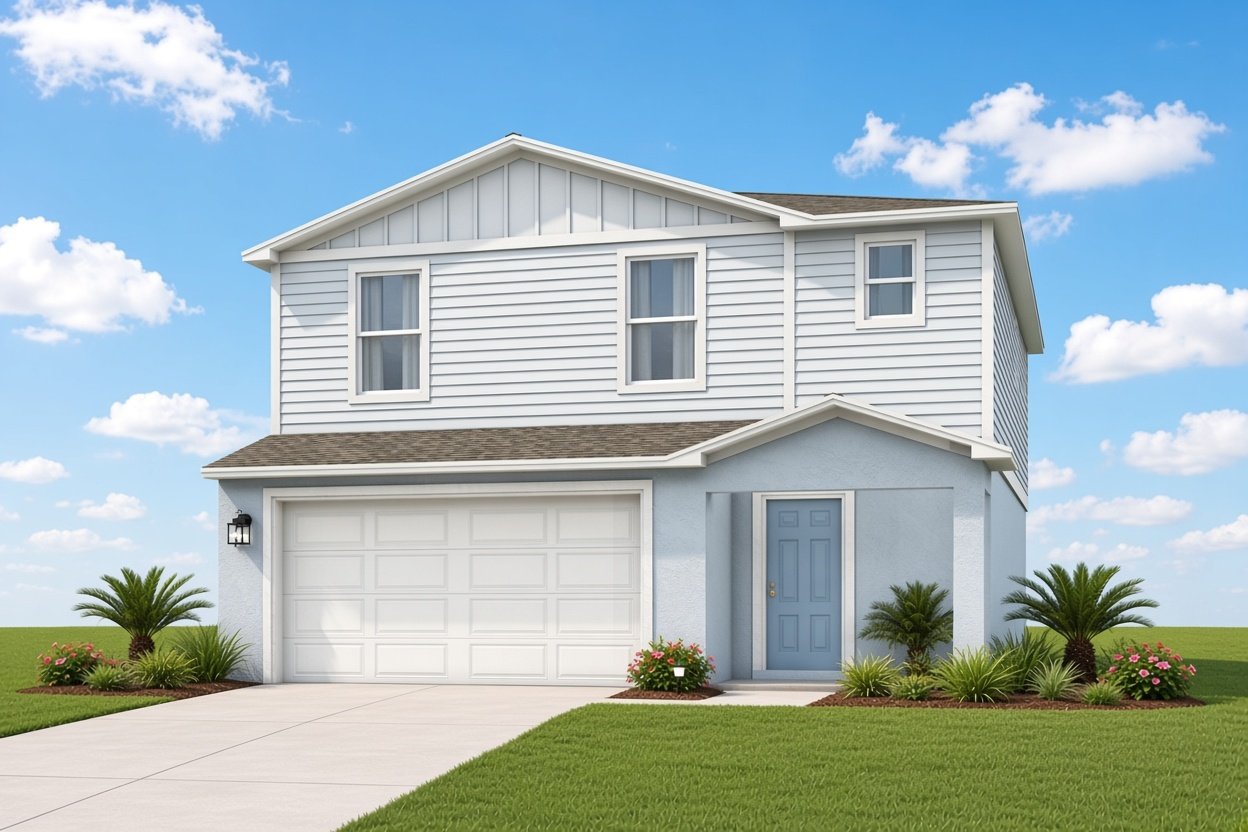 Lynford II model in Scenic Terrace North, Haines City, FL, built by Century Communities