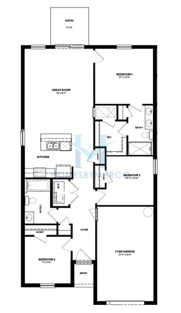 Photos of the Greenbriar model in the Brighton Park subdivision in Hudson, FL