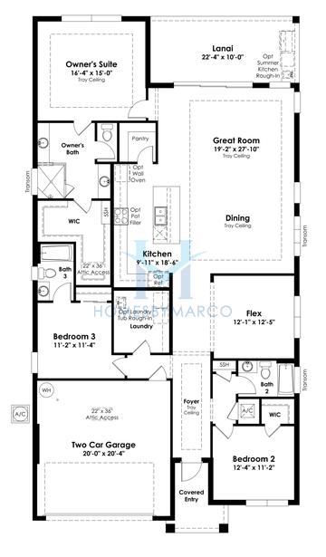 Photos of the Morgan model in the Cresswind at Hammock Oaks subdivision in Lady Lake, FL