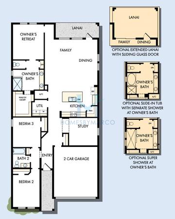 Photos of the Benton model in the Waterset subdivision in Apollo Beach, FL