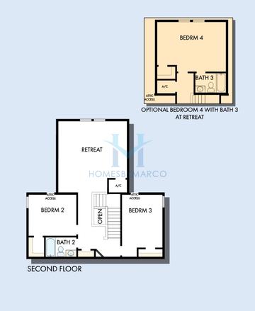 Photos of the Allman model in the Eastlyn subdivision in Bradenton, FL