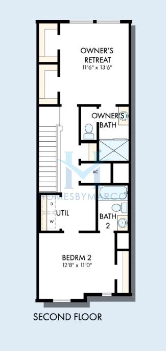 Shelmer model in Preserve at the Cays, Daytona Beach, FL, built by David Weekley Homes