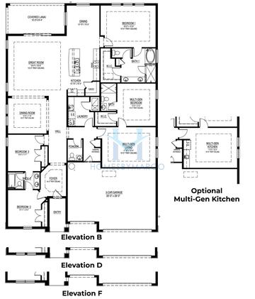 Photos of the Camden model in the Ocala Preserve subdivision in Ocala, FL