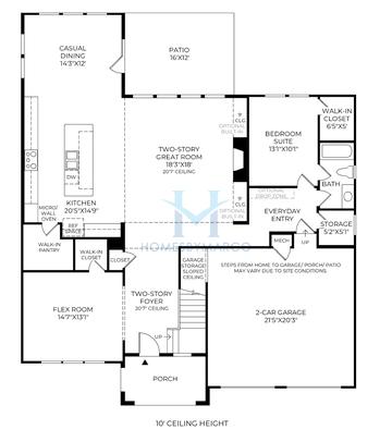 Photos of the Hedgewood model in the Willow Glen subdivision in Cumming, GA