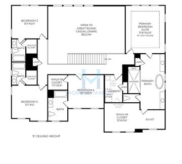 Donington model in Willow Glen, Cumming, GA, built by Toll Brothers
