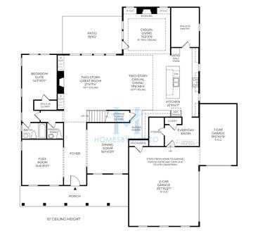 Photos of the Donington model in the Willow Glen subdivision in Cumming, GA