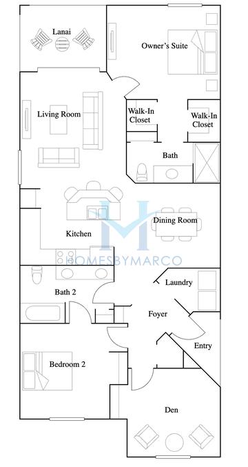 Photos of the Carolina model in the Wellen Park Golf and Country Club subdivision in Venice, FL