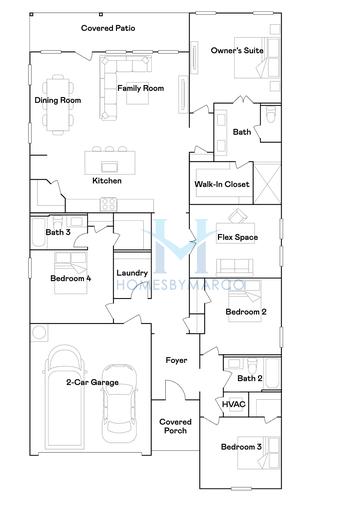 Photos of the Hendrix model in the Southern Ridge at Estates at Cherry Lake subdivision in Groveland, FL