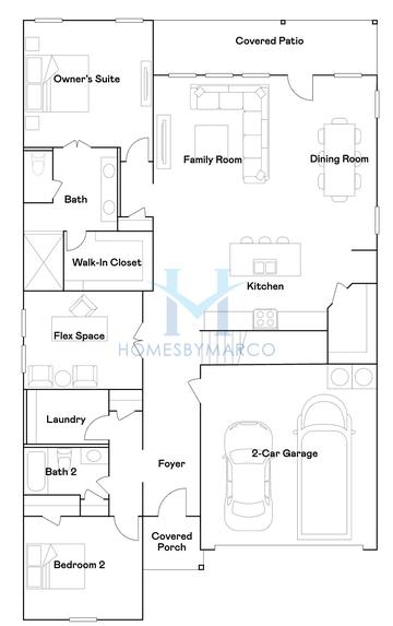 Photos of the Dylan model in the Wellness Way subdivision in Clermont, FL