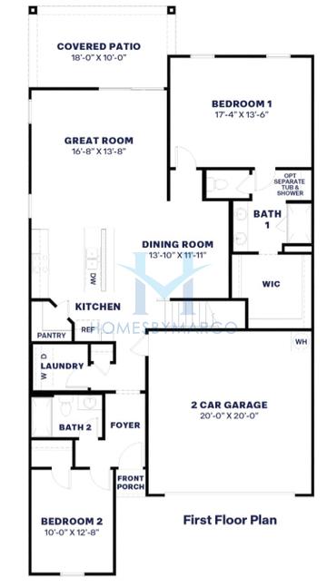 Photos of the Ibis model in the Stone Butte East subdivision in Phoenix, AZ