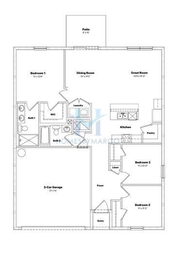 Photos of the Archer II model in the Fletcher Trace subdivision in Alachua, FL