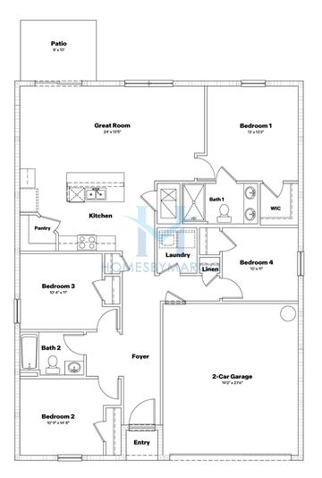 Photos of the Freeport II model in the Fletcher Trace subdivision in Alachua, FL