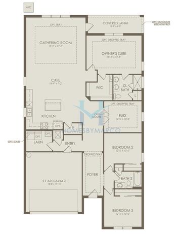 Photos of the Garnet model in the Waterstone at Halifax Plantation subdivision in Ormond Beach, FL