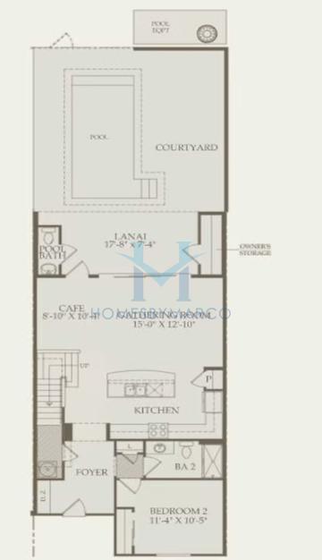 Castaway model in Windsor Cay, Clermont, FL, built by Pulte Homes