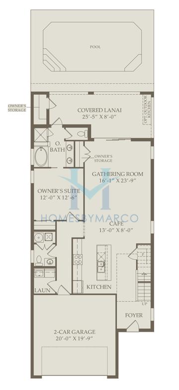 Seashore model in Windsor Cay, Clermont, FL, built by Pulte Homes