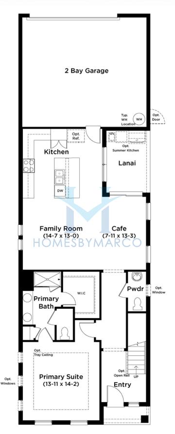 Photos of the Mandarin model in the Trinity Place subdivision in St. Cloud, FL