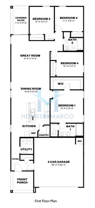 Photos of the Harper model in the Elena Trails subdivision in Maricopa, AZ