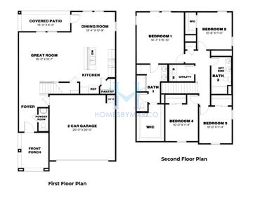 Photos of the Grace model in the Elena Trails subdivision in Maricopa, AZ