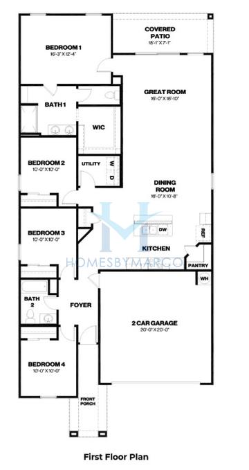Photos of the Gaven model in the Elena Trails subdivision in Maricopa, AZ