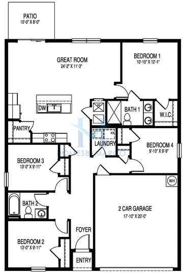 Photos of the Freeport II model in the Orange Blossom Hills subdivision in Summerfield, FL