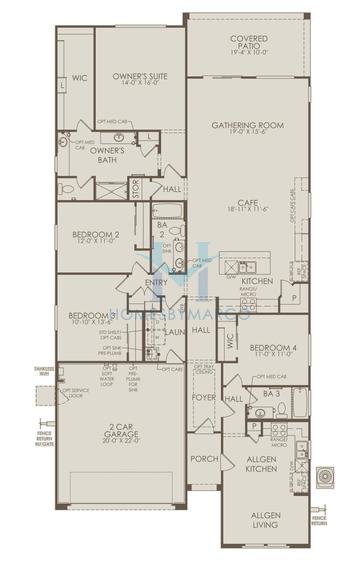 Photos of the Avelino model in the Legado West subdivision in Queen Creek, AZ