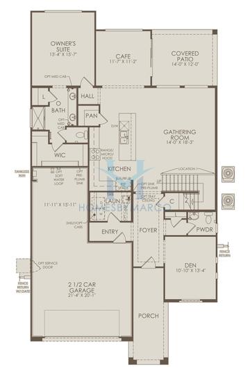Photos of the Prato model in the Legado West subdivision in Queen Creek, AZ