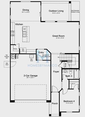 Photos of the Paisley model in the Stonehaven subdivision in Glendale, AZ