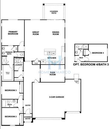 Photos of the Agate model in the Alamar subdivision in Avondale, AZ