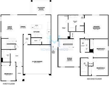 Photos of the Dakota model in the Alamar subdivision in Avondale, AZ
