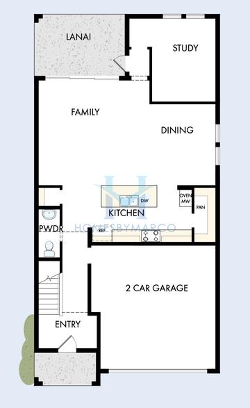 Nassau model in Persimmon Place, Wesley Chapel, FL, built by David Weekley Homes