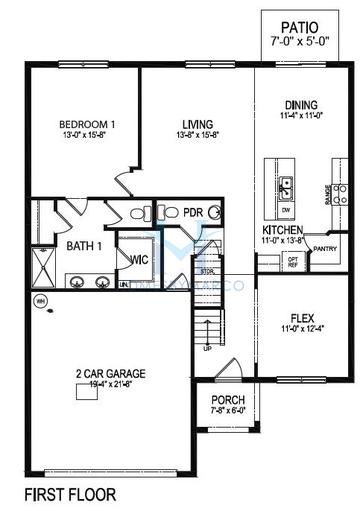 Photos of the Elle model in the Sagewood subdivision in Apopka, FL