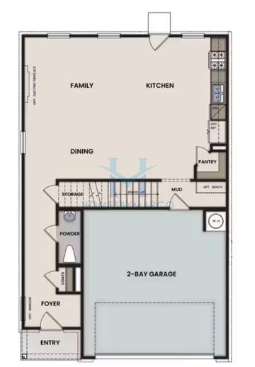 Burton model in The Bluffs, Canton, GA, built by Davidson Homes