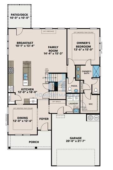 Ash model in Wehunt Meadows, Hoschton, GA, built by Davidson Homes