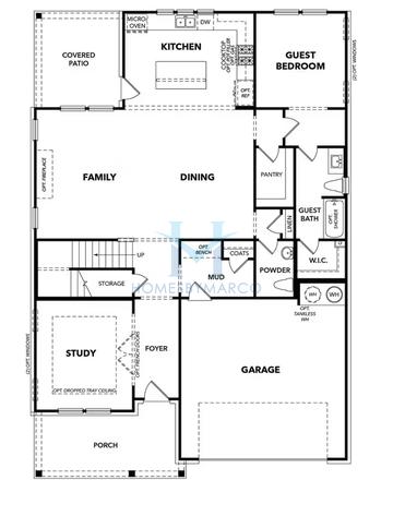 Aspen model in Fern Hollow, Buford, GA, built by Davidson Homes