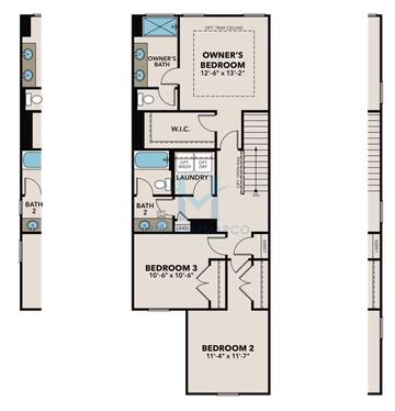 Wilmington model in Stegall Village, Cartersville, GA, built by Davidson Homes