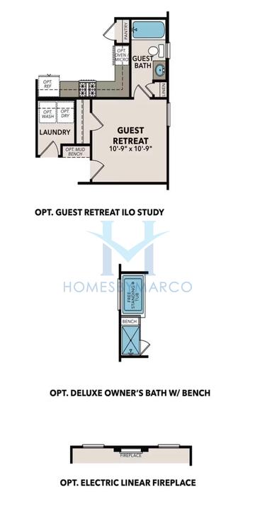 Daphne model in Kelly Preserve, Loganville, GA, built by Davidson Homes