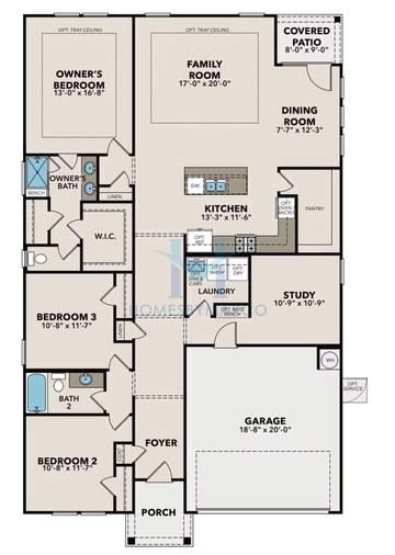 Photos of the Daphne model in the Kelly Preserve subdivision in Loganville, GA
