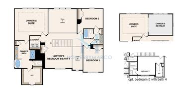 Birch model in Parkview Estates, South Fulton, GA, built by Century Communities