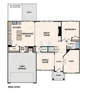 Photos of the Birch model in the Parkview Estates subdivision in South Fulton, GA